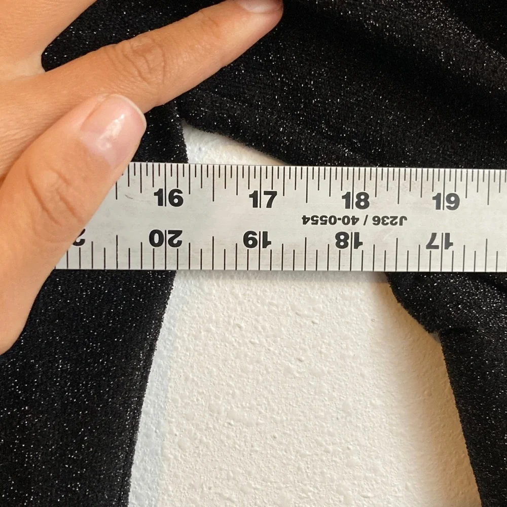 Ganni Black Long Sleeve Blouse - Picture 3 of 5